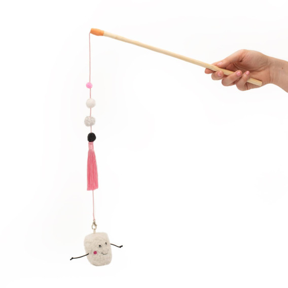 ZippyStick - Marshmallow - Jouet pour chat