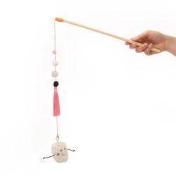 ZippyStick - Marshmallow - Jouet pour chat