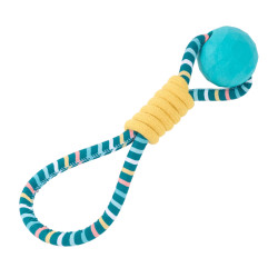 Jouet de tirage Razzle Rope coloré pour chiens