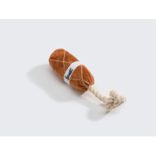 Jouet pour chien en forme de saucisson