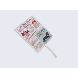 Jouet pour chien en forme journal