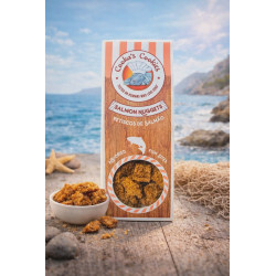 Bouchées de saumon - Bouchées séchées à l'air