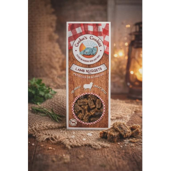 Morceaux de viande d'agneau séchés à l’air