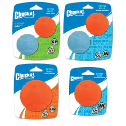 Chuckit balle de récupération L 7 cm orange