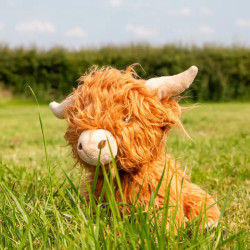 Jouet pour chien Vache Heritage Fergus Highland